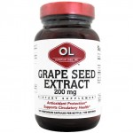 อาหารเสริม เมล็ดองุ่น grape seed ราคาส่ง ยี่ห้อ Olympian Labs Inc., Grape Seed Extract, 200 mg, 100 Veggie Caps